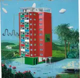 Matthias Weischer, Afrikanisches Haus