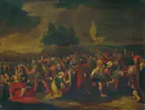 Frans Francken the Younger, DIE HL. VERONIKA REICHT CHRISTUS DAS SCHWEISSTUCH.