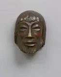 Ernst Barlach, Christusmaske VI, Bronzeplastik