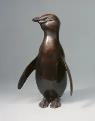 Pinguin by August Gaul, Bronzeplastik, sold Dec 2005