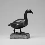 August Gaul, Laufende Gans mit leicht vorgestrecktem Kopf