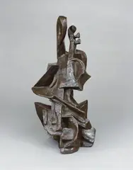 Otto Gutfreund, Cellista, Bronzeplastik