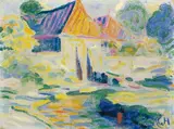 Curt Herrmann, Landchaft mit Haus