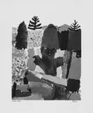 Paul Klee, Park, 1920, Colour lithograph on laid paper