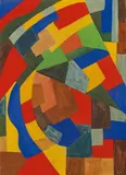 Jeanne (Johanna) Kosnick-Kloss, Ohne Titel, Gouache auf Velin