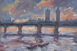Maximilien Luce, La Tamise à Londres