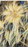 Chrysanthemen by Christian Rohlfs, Wassertempera auf handgeschöpftem Papier, sold Dec 2005