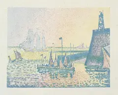 Le Soir by Paul Signac, Original-Farblithographie auf glattem China, sold Dec 2005