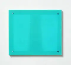 Art & Language, Ohne Titel, Glas verschraubt über serigraphiertem Text auf Papier und Öl, Leinwand und Holz