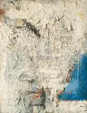 Bram Bogart, L'Univers Relevé, Öl auf Leinwand auf Holz