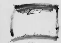 Karl Bohrmann, Ohne Titel, Gouache und Kreiden auf beigem Papier