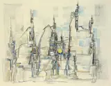Francis Bott, Paysage abstrait
