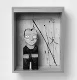 Werner Büttner, Im Atelier