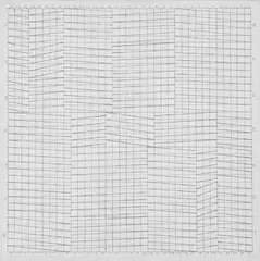 Ohne Titel (Model I 3a Serie 4) by Hanne Darboven, 4 Arbeiten: jeweils Bleistift auf elfenbeinfarbenem Halbkarton, je, sold Dec 2005