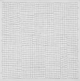 Hanne Darboven, Ohne Titel (Model I 3a Serie 4), 4 Arbeiten: jeweils Bleistift auf elfenbeinfarbenem Halbkarton, je