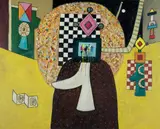 Alan Davie, For the soul of a bird No. 13