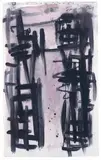 Ohne Titel by Günther Förg, Aquarell auf chamoisfarbenem Papier mit perforiertem Oberrand, offered Dec 2005