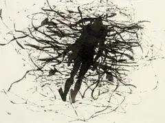 ... field by Antony Gormley, Tusche auf chamoisfarbenem genarbten Velin, sold Dec 2005