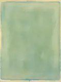 Gotthard Graubner, Raumohm, Aquarell auf Velin auf Nessel aufgezogen