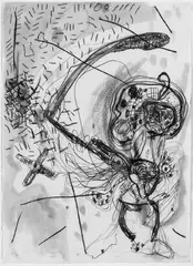 Franz Hitzler, Ohne Titel, 3 Arbeiten: jeweils Bleistift, Kreide und Aquarell auf elfenbeinfarbenem Büttenkarton und Maschinenpapier, je