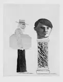 David Hockney, Artist and Model, Original-Radierung (Ätzung, Aquatinta, Weichgrund) auf Velin