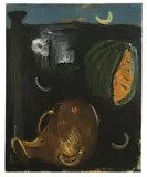Ephigenie by Markus Lüpertz, Öl auf Leinwand, sold Dec 2005