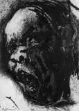 Arnulf Rainer, Ohne Titel (Gesichter mit Goya)