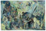 Burleske um einen Schläfer by Bernard Schultze, Öl auf Leinwand, sold Dec 2005