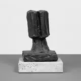 Kopf by Fritz Wotruba, 1958, Bronze, braun patiniert, sold Dec 2005