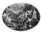French School, VIER MYTHOLOGISCHE SZENEN.