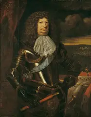 Jacques Vaillant, BILDNIS DES KURFÜRSTEN FRIEDRICH WILHELM VON BRANDENBURG, GENANNT DER GROSSE KURFÜRST (1620-1688)., Öl auf Leinwand