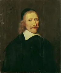 Abraham de Vries, HERRENBILDNIS., Öl auf Holz (parkettiert)