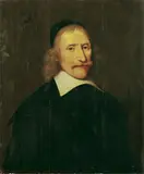 Abraham de Vries, HERRENBILDNIS., Öl auf Holz (parkettiert)
