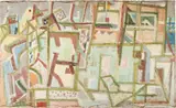 Eduard Bargheer, Forio d'Ischia (Città Meridionale), Öl auf Leinwand