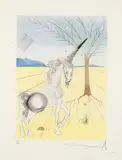 12 Stämme Israels by Salvador Dalí, Mit 13 Radierungen (Kaltnadel), schablonenkoloriert, auf Arches-Velin um, sold Jun 2005