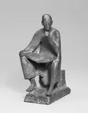Albertus Magnus (Modell I) by Gerhard Marcks, Bronzeplastik, sold Jun 2005