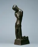 George Minne, L'Agenouillé de la Fontaine, Bronzeplastik