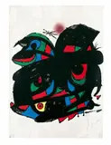 Ohne Titel by Joan Miró, Original-Farblithographie auf Velin, sold Jun 2005