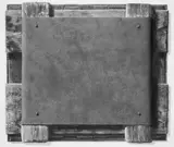 Gerd Baukhage, Versperrung, Acryl und Sand auf Leinwand