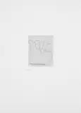 Eduardo Chillida, Esku XXI, Original-Radierung auf gelblichem China, aufgewalzt auf Rives-Velin