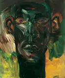 Rainer Fetting, Head, Acryl auf Leinwand