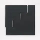 Gottfried Honegger, Z 927, Acryl über partiell reliefierte Leinwand auf 2-teiligem, miteinander verschraubten Keilrahmen, insgesamt