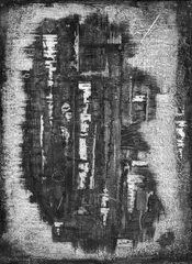 COMPOSITION "Icone Paienne" by Horst Egon Kalinowski, Öl auf Hartfaserplatte, sold Jun 2005