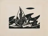 Ernst Wilhelm Nay, Ausfahrt (Ostseefischer 9 a)