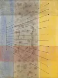 Ohne Titel by Jürgen Partenheimer, Aquarell und Tuschfeder auf Velin, sold Jun 2005