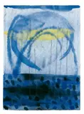 Ohne Titel by Jürgen Partenheimer, Aquarell und Bleistift auf leicht genarbtem Velin, sold Jun 2005