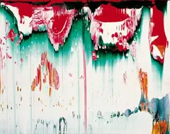 Gerhard Richter, Fuji, 1996, Öl auf Alucobond