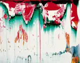 Gerhard Richter, Fuji, 1996, Öl auf Alucobond