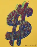 Andy Warhol, $ (1), Farbserigraphie auf Lenox-Museum-Karton