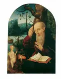 DIE VERSUCHUNG DES HL. ANTONIUS. by Umkreis Jan Wellens de Cock, Öl auf Holz, sold May 2005